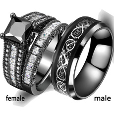 Couple Rings, mensfashionring, wedding ring, gold