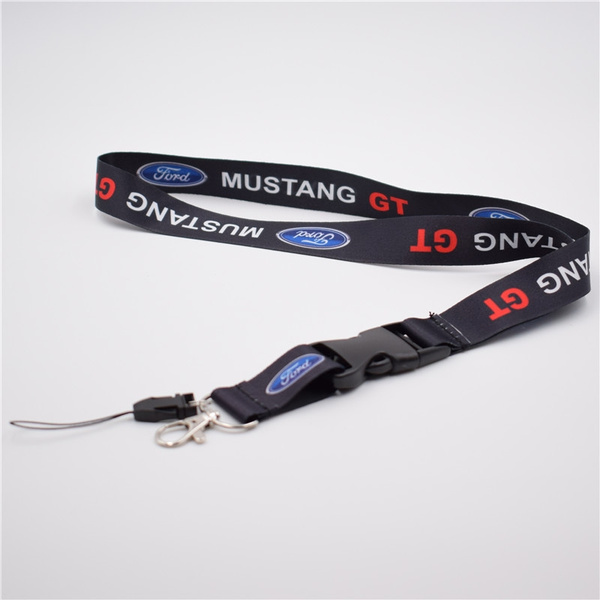 GT Style Racing Auto Key Chain Keys Mobile ID Card Hanging Strap