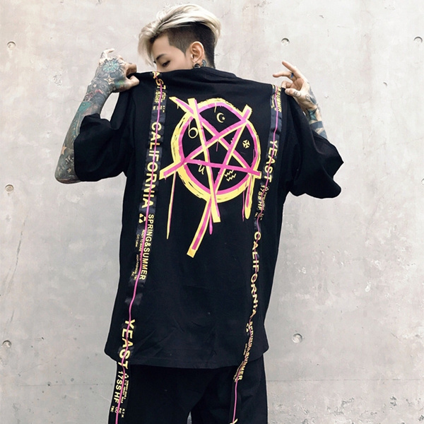 Hip hop streetwear t shirts Clearance