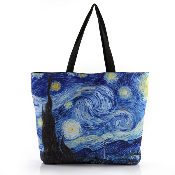 van gogh shopping bolsa