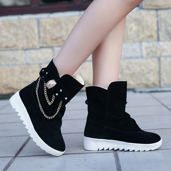 Korean boots for women Clearance