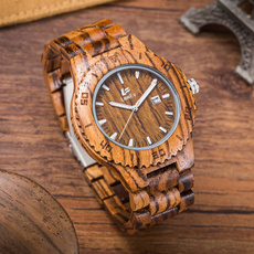 woodenwatch, woodwatchformen, quartz, Wooden