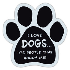 Magnet, Carros, Love, Dogs
