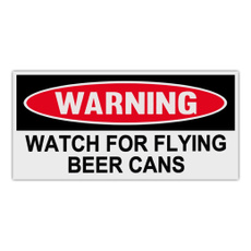 Funny, Beer, Stickers, Flying
