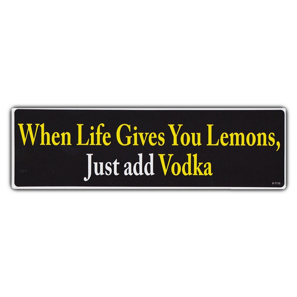 When Life Gives You Lemons 3 IN Sticker