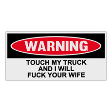 foullanguage, Funny, Stickers, Truck
