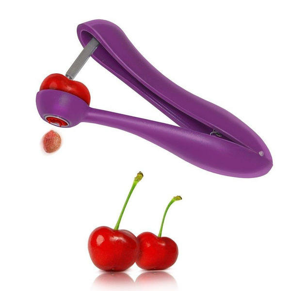 Pitter Cherry Seed Tool Cherries Creative Kitchen Gadgets Fashionable Easy Cherry Fruit Core Seed Remover Fast Enucleate Keep Complete Tools Squeeze Grip Fruit Vegetable Tool Accessories Wish