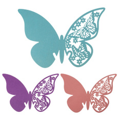 pink, butterfly, Cup, purple