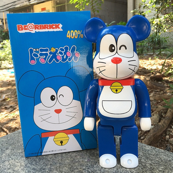 New 11inch 400 Bearbrick Be Rbrick Doraemon Model Pvc Action Figure Collectible Toy Fashion Toy Gifts In Stock Wish