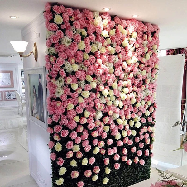 50pcs Artificial Silk Tea Rose Flower Heads Wedding Party Decor 30mm Gray FB 