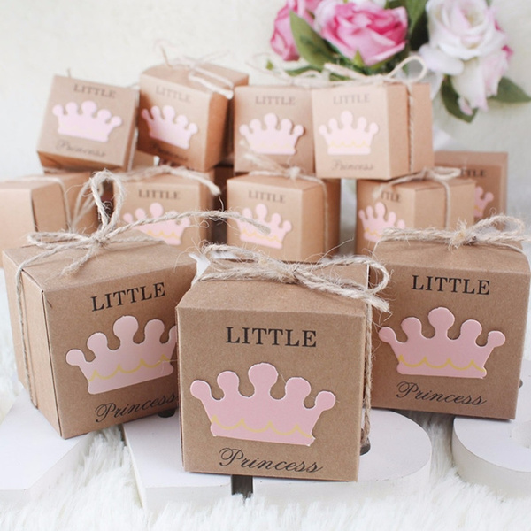 Christmas Theme Baby Shower Favor Boxes