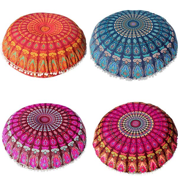 large mandala floor pillow