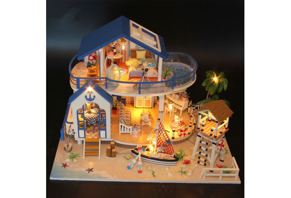 seaside villa dollhouse