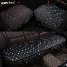 Auto Seat Covers Breathable PU Leather Anti-slip Car Seat Cushion Mat Pad Accessories Car-styling Christmas Gift