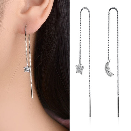 Diamond Tennis Long Earrings - 666E0RIADFGERWG-1.75 – Rocky Point Jewelers