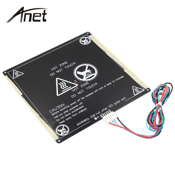 Anet A6 A8 MK3 12V Hotbed Aluminum Heated Bed Upgraded from MK2B