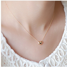 trendy necklace, Heart, Fashion, Love