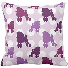 Decorative, case, Cushions, purple