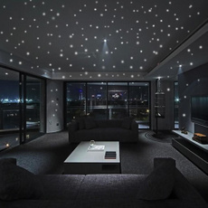  407Pcs Kids Bedroom Beautiful Fluorescent Glow In The Dark Stars Wall Stickers Home Decor 