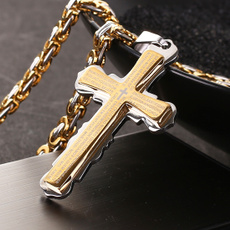 trendy necklace, Fashion, Christian, gold