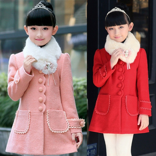 Little girls hotsell winter dress coats