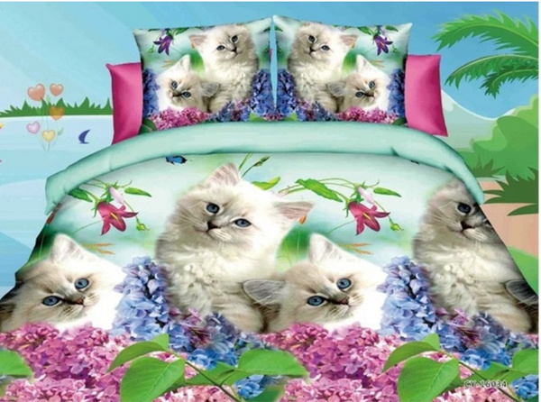 kitty cat bedding