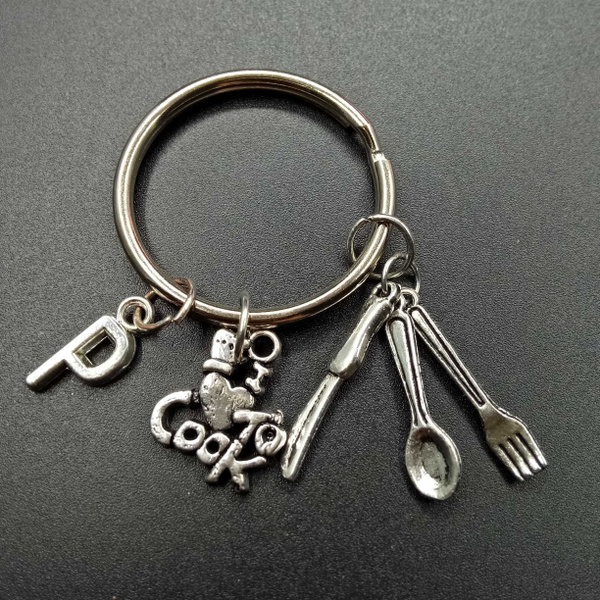 HUTIMY Chef Gifts Keychain for Cooks Men Women Best Chefs Jewelry Ideas  Culinary Gift Baking Themed Presents for a Baker the Cooker Cook Keychain