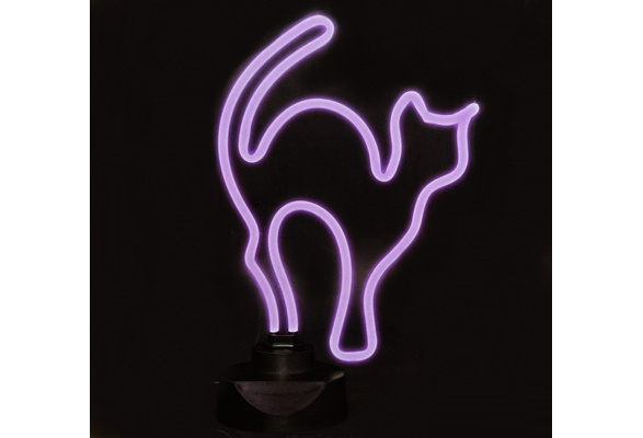 neon cat light target