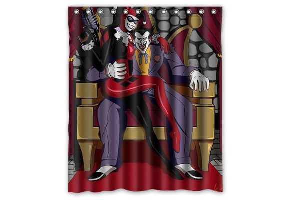 Customize Special Offer Custom Harley Quinn Waterproof Shower Curtain 60x72 inch 