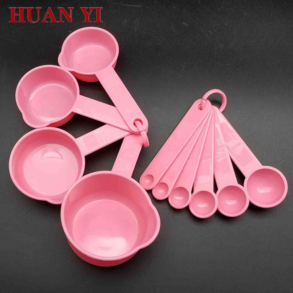 10pcs Plastic Measuring Spoons Cups Measuring Set Tools Utensil