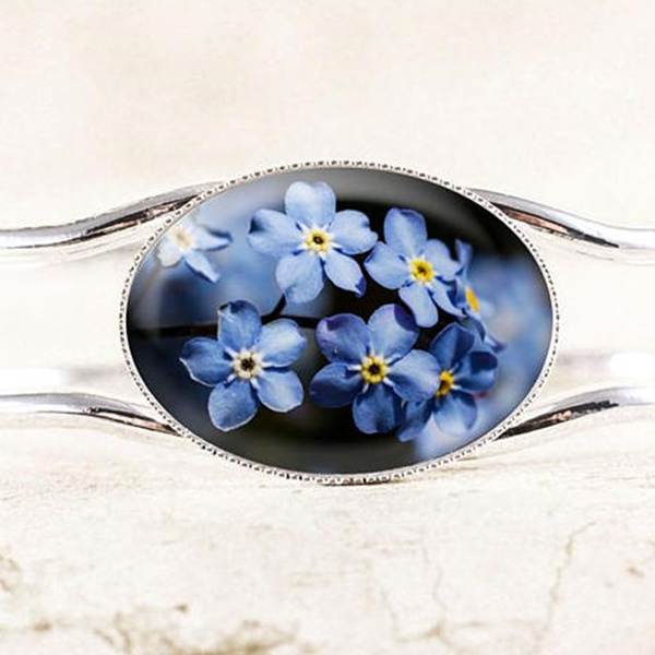 Forget me not 2024 flower bracelet