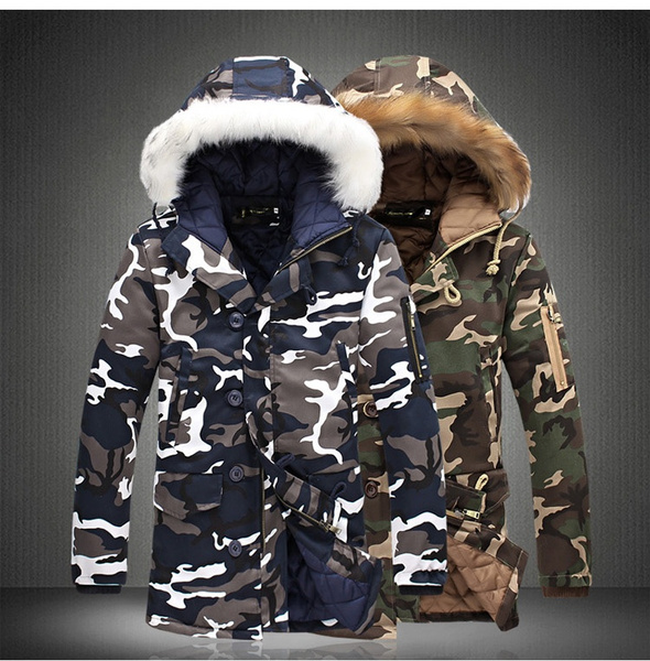 Jamickiki New Fashion Design Autumn And Winter Mens Casual Camouflage