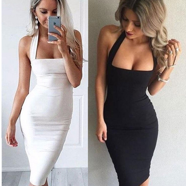 wish black and white dress