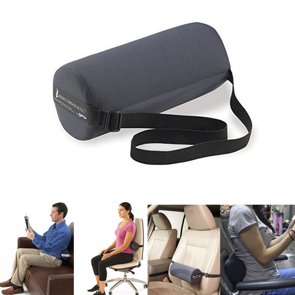 The Original McKenzie Lumbar Roll Memory Cotton Waist Pillow Office Chair  Waist Pad Car Cushions Cylindrical Cushions