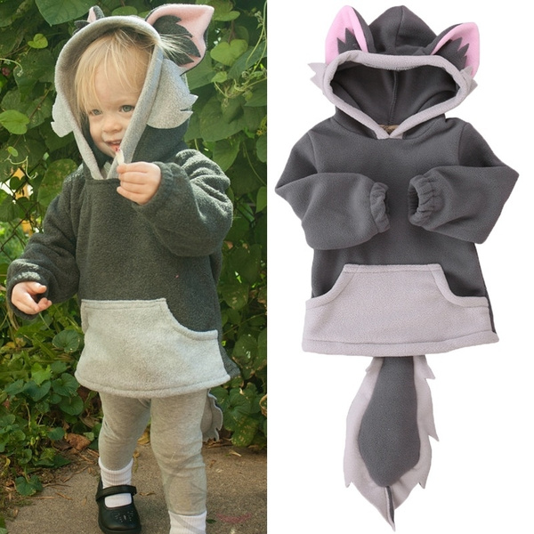 animal hoodies with ears for toddlers