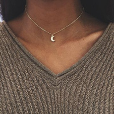 cute, Chain, women necklace, Simple