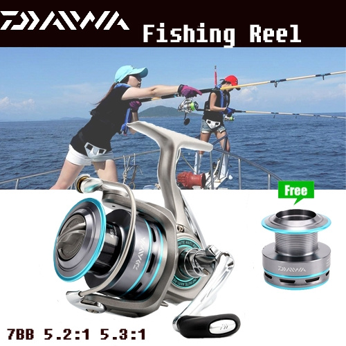 100% Daiwa PROCASTER A 2000A 2500A 3000A Spinning Fishing Reel 5.2:1 5.3:1  7 BB Carp Fishing Reel