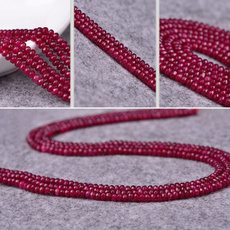 ruby, Jewelry, Gifts, stringbead