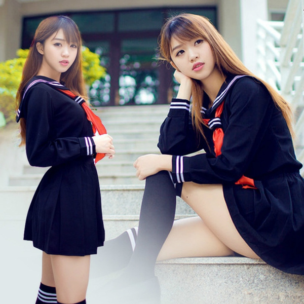 Campus Girls Uniform Temptation Japanese Girl Cosplay Uniforms Hell Cos Jk Sailor Suit Japan And South Korea Uniform Suit British Academic Uniform Girls Clothing Wish - roblox japanese uniform
