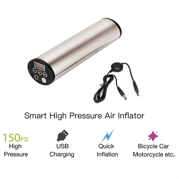 rechargeable electric mini bicycle pump