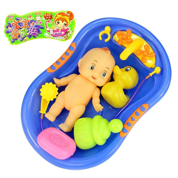 2colors Jouet Poupee Dans Baignoire Pour Bebe Enfant Jeu De Role Accessoires De Salle De Bains Wish 2colors Jouet Poupee Dans Baignoire Pour Bebe Enfant Jeu De Role Accessoires De Salle De Bains Wish