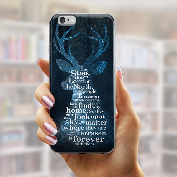 Throne of Glass Phone Case Stag iPhone 4 5 6 7s plus case Samsung Galaxy S4 S5 S6 S7 S8 cover