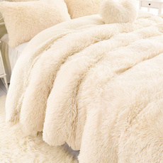 Super Soft Shaggy Faux Fur Blanket Ultra Plush Decorative Blanket 130*160cm/160*200cm