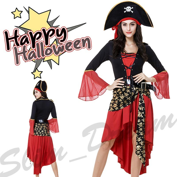female pirate dress