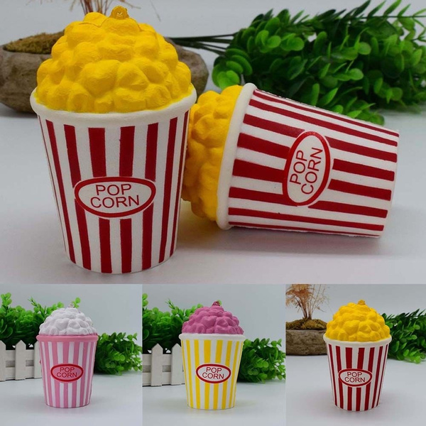 Squishy Popcorn Scented Super Slow Rising Food Kid Toy |