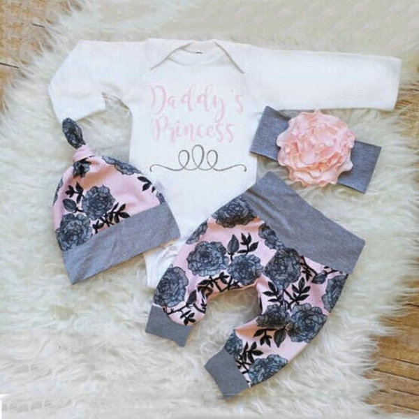 Daddy's princess newborn on sale outfit