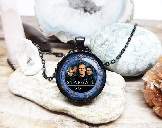 stargate logo necklace stargate sg1 necklace stargate pendant stargate ...