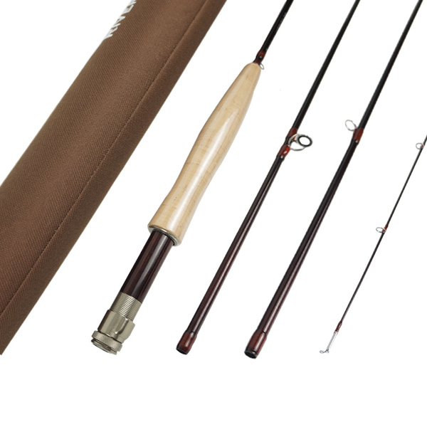 Aventik Fly Fishing rods IM8 Medium Fast Action Graphite Carbon Fly Rod