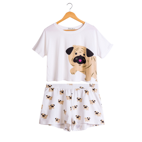 Plus size discount pug pajamas