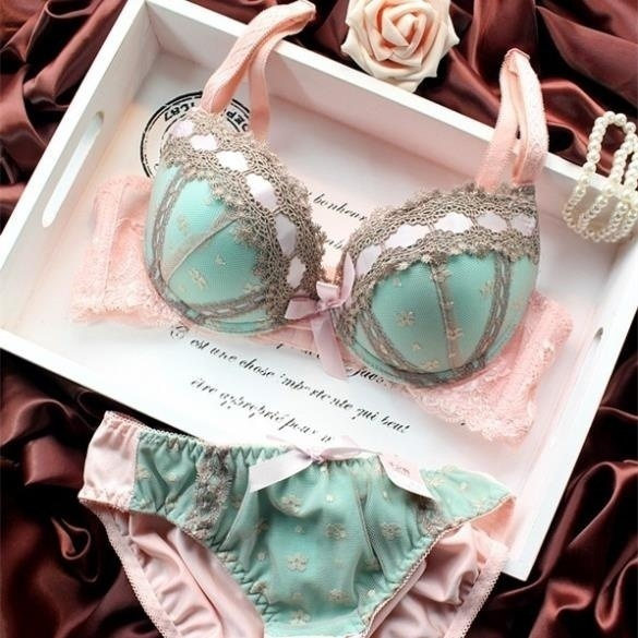 Young Girl Sexy Lace Embroidered Bra Underwear Women's Chest